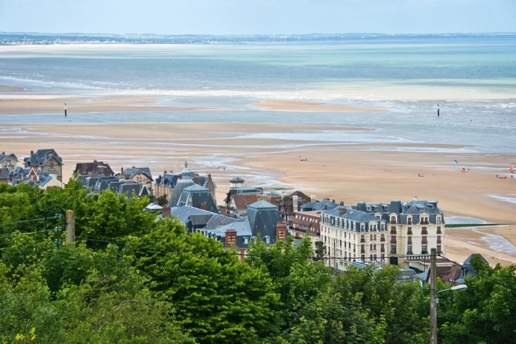 La plage de trouville