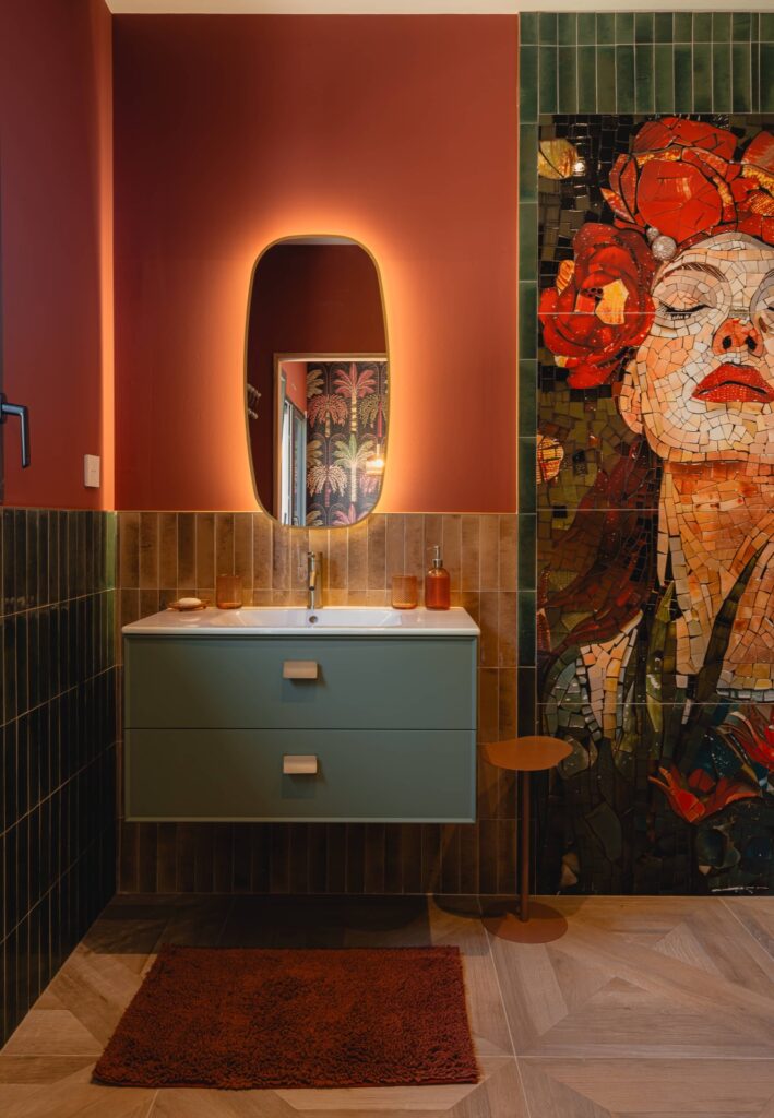 Salle de bain Chambre évasion tropicale